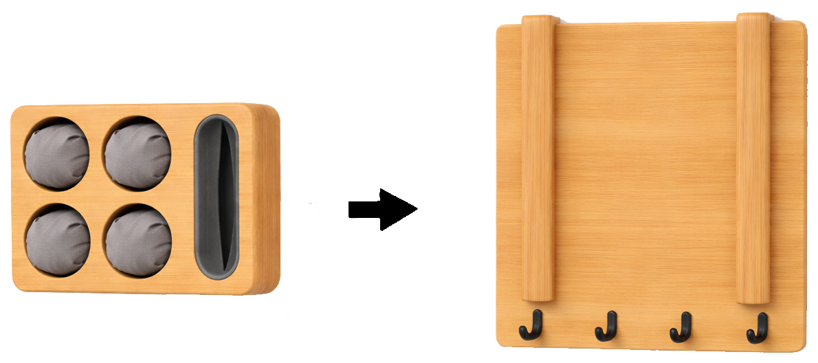 BagNest mounting options